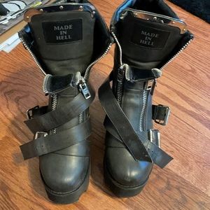 Current Mood Made in Hell boots
